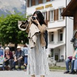 Le mois de mai a également été celui du retour des touristes chinois, pays qui figure à nouveau dans la liste des dix pays générant le plus de nuitées, en neuvième position et après la Corée du Sud. (KEYSTONE/Peter Klaunzer)